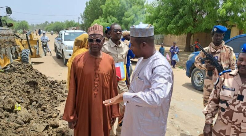 VISITE DE TERRAIN DE L’EXÉCUTIF COMMUNAL POUR LE SUIVI DES TRAVAUX À GOZATOR