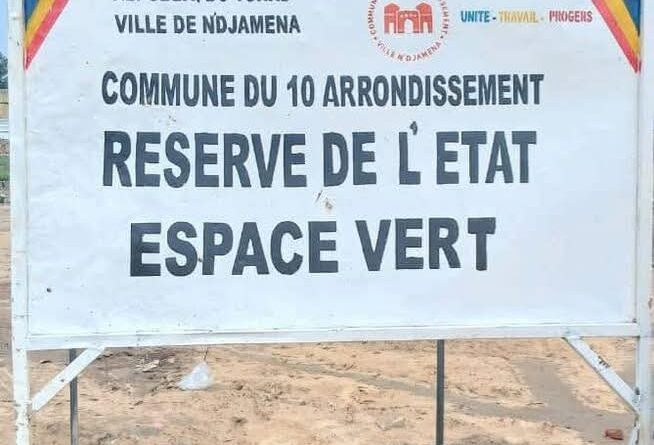 N’Djaména : Un espace vert bientôt aménagé à Sadjeri dans le 10ᵉ arrondissement