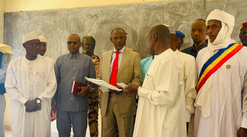 Kanem: Lancement officiel du test d’entrée des Maîtres communautaires à Mao